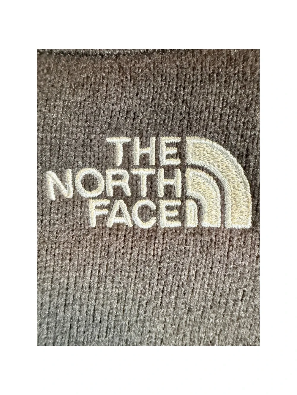 The North Face Gordon Lyons Fleece Vest Mens Large Gray Full Zip Sweater Jacket